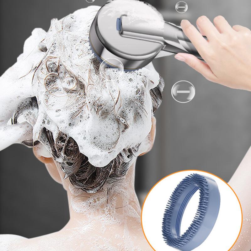 New Filter Booster Shower Head Four-speed Adjustment With Water Seal Multifunctional Home Shower Bathroom Accessories