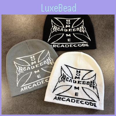 Gorro de Punto con Letra Estilo Americano con Tejido Transpirable para Fans del Streetwear