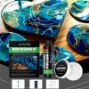 1 Set Compozit de Lustruit Epoxidic Kit Complet pentru Restaurarea Rășinii Ideal Pentru Entuziaștii DIY