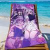 Game Y-Yunyun Syndrome Towel Sports Quick Dry Travel Camping Gear Sandproof Soft Light Large Beach Towel