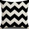 Popular Simple Abstract Geometric Pillow Case Nordic Morandi Home Sofa Car Cushion Cover