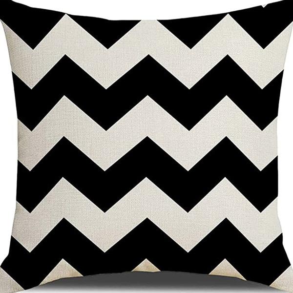 Popular Simple Abstract Geometric Pillow Case Nordic Morandi Home Sofa Car Cushion Cover