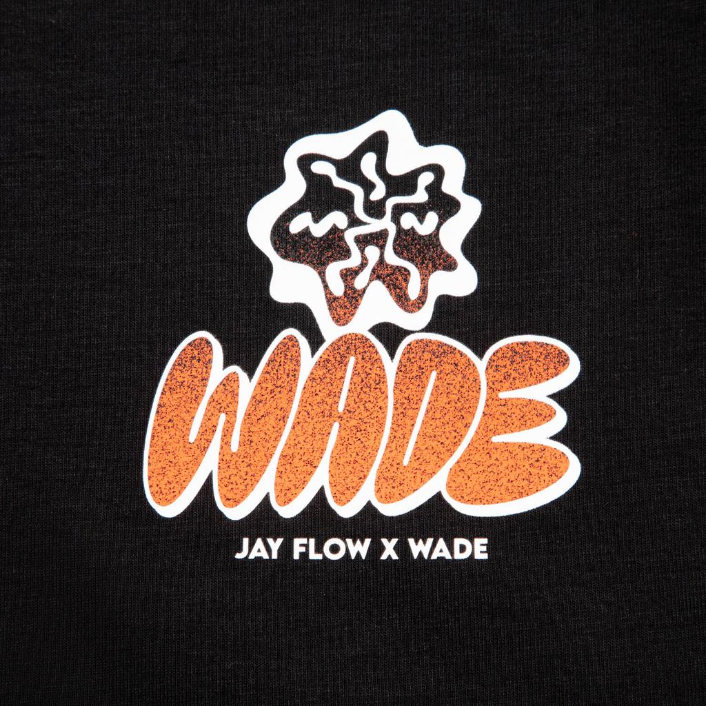 Li Ning X Jay Flow Wade Series Sports Crew Neck Pullover Casual Loose Simple Back Print Letter Comfortable Versatile Short Sleeve T-Shirt AHSVA05-1