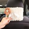Universelle Polyamid Auto-Taschentuchbox - Kreative Hängeaufbewahrung für Auto-Innendekoration, Armlehne und Sonnenblende