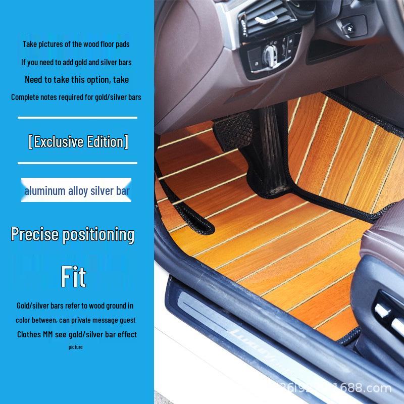 Ideal L8/L7/L6/L9 Solid Wood Floor Mat Pad for Cars