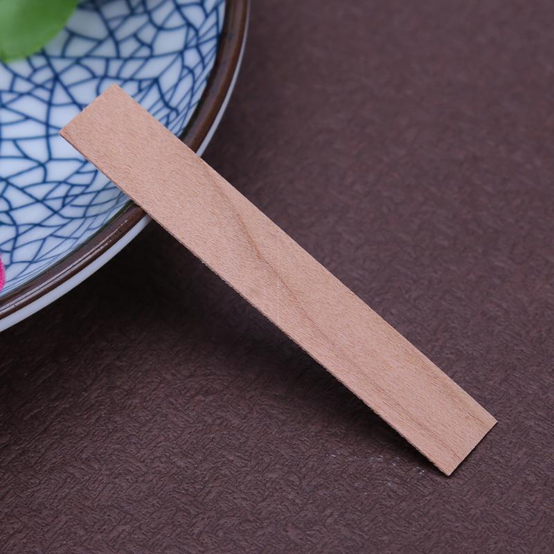 50pcs Wooden Candles Core Wicks for Candles Making Palm Wax Candle Supplies DIY Home Decor