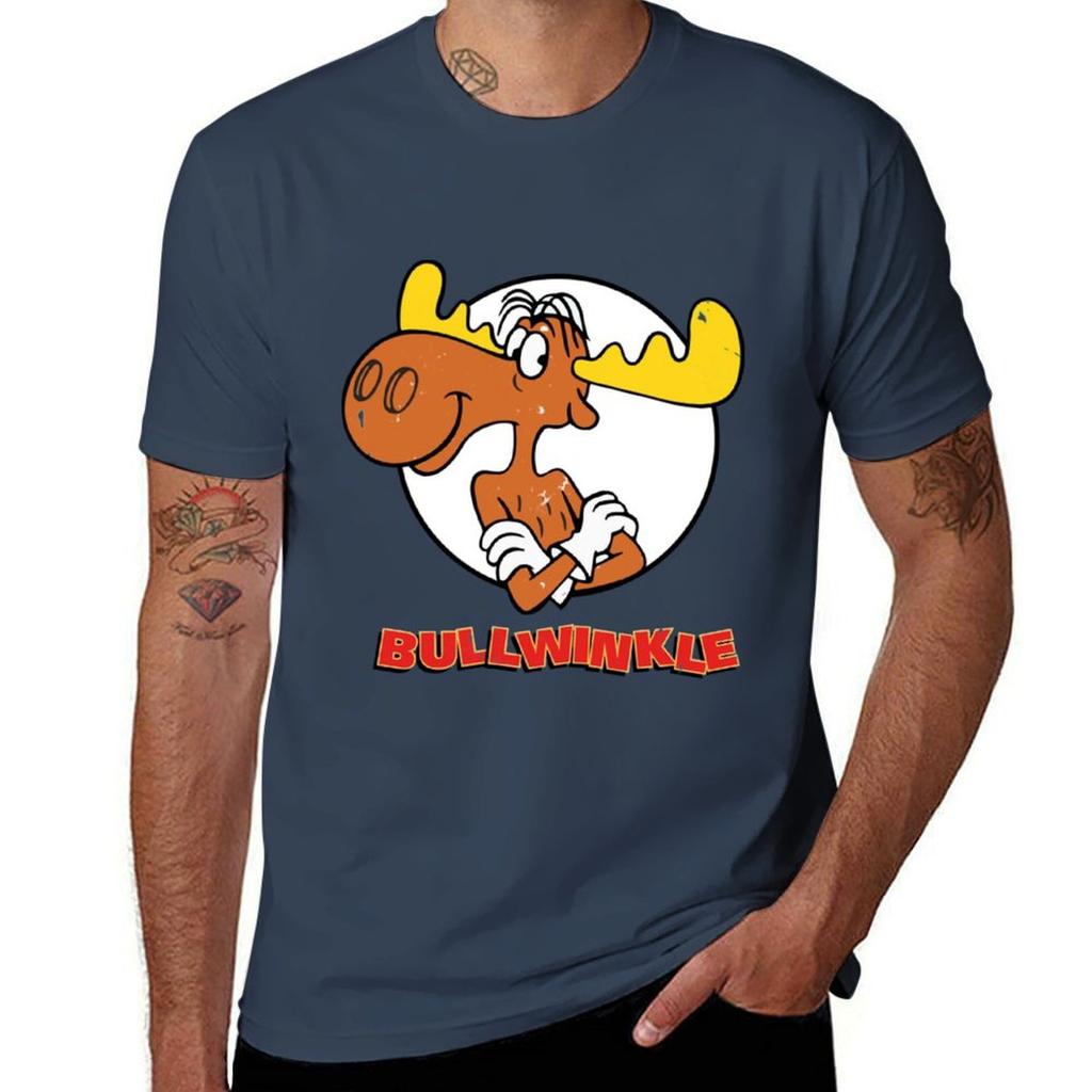 Bullwinkle TShirt Independence Day Short Sleeve TShirt