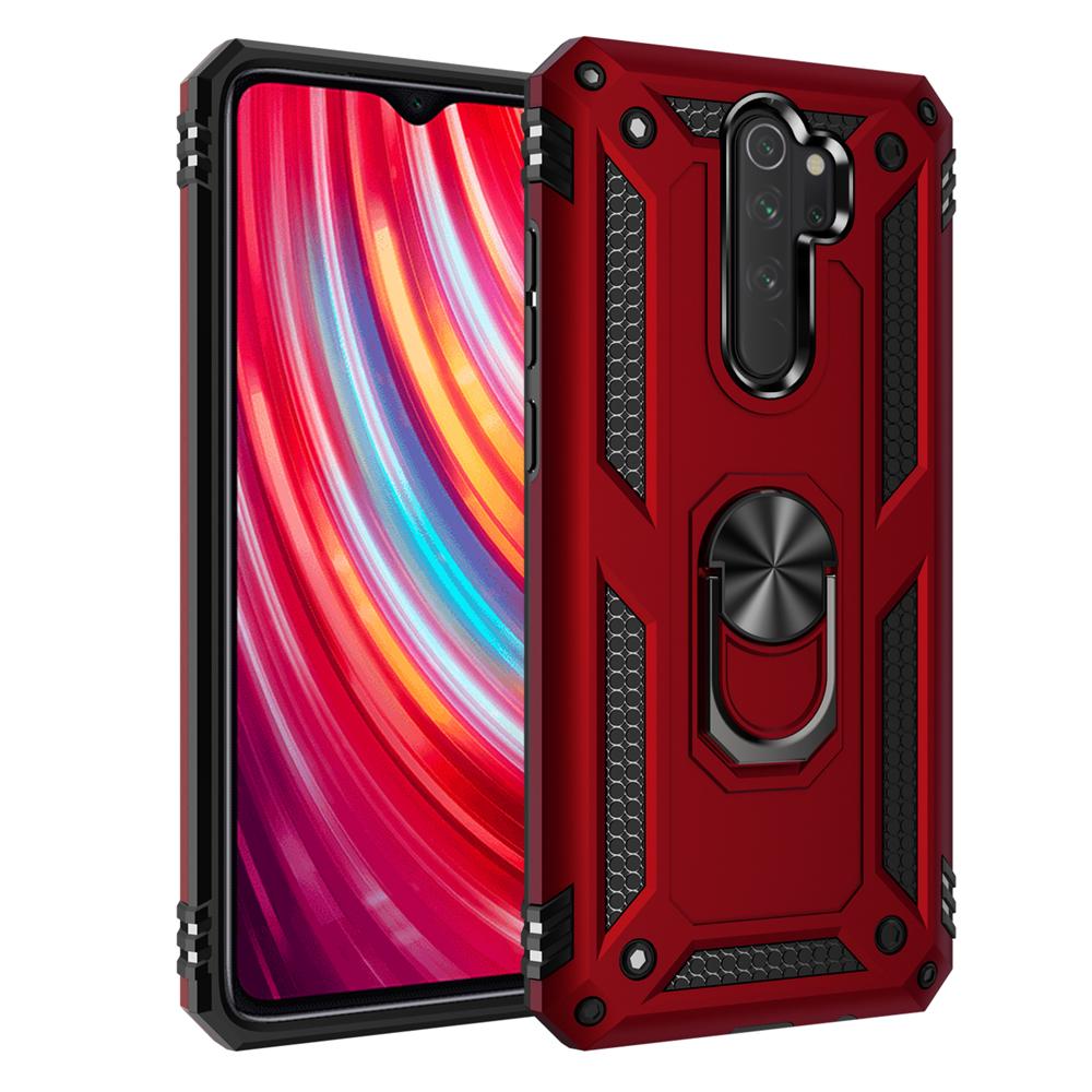 Armor Rugged Fundas Note 8T Cover for Xiaomi Redmi Note 9S 7 8 9 Pro Max K20 K30 Pro 7A 8A Case Shockproof Ring Holder Shell