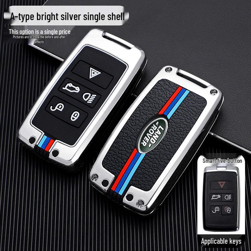 Compatible Key Case for Land Rover Range Rover, Discovery Sport, Velar, Defender, Freelander, Aurora