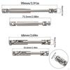 Bridge Shaft Complete Set, Metal Front Rear Axle Assembly Set for C8815 1:10 Scale RC Hobby Car