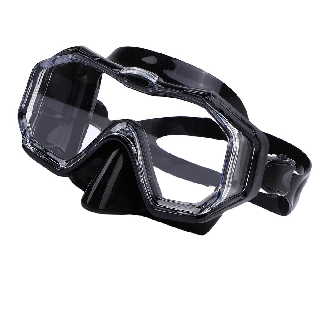 Swimming Goggles with Nose Cover 180 Degree Wide View Anti Shattered Lens Swim Goggles for Adult