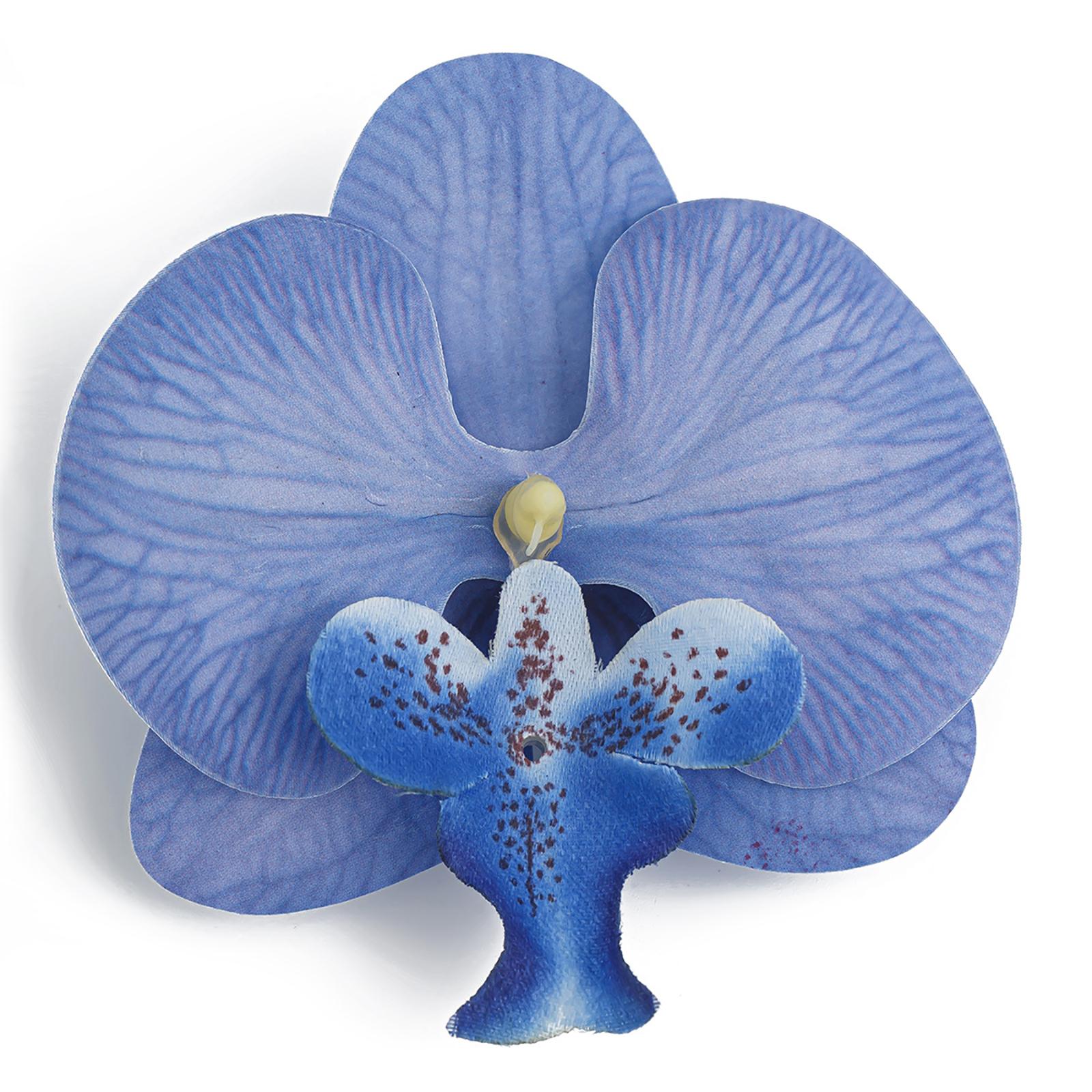 

Элегантные цветочные очаровательные украшения, 3D цветок, кулон, ожерелье/серьги/брошь для девочек, женщин, украшения для свадебной вечеринки 3 синий