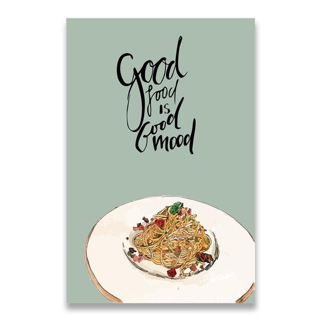 

Абстрактное украшение для дома, плакат, китайский ресторан, пельмени, еда, HD печать, картина маслом, настенная кухня 21cm×30cm NoFrame