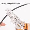 8inch Foldable Wire Stripping Pliers Crimper Cable Cutter Crimping Pliers Terminal Wire Stripping Shearing Cutting