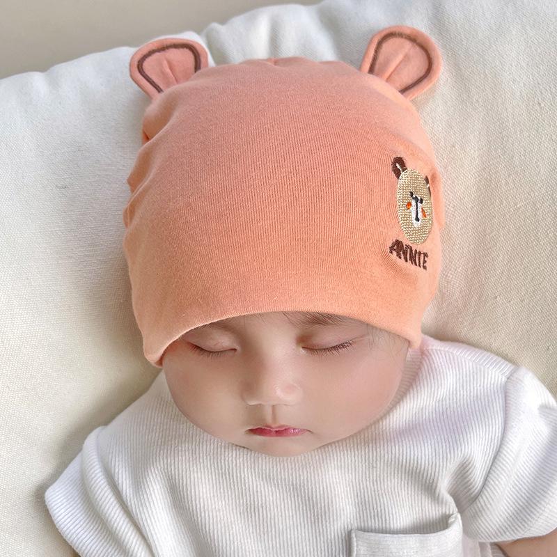 Katu Bear Infant Cotton Pullover Hat for 3-12 Months - Spring/Autumn Boys & Girls