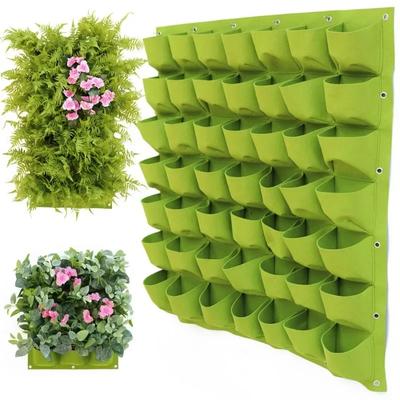 NEU Wandbehangtaschen Pflanztaschen Blumentopf Hausgarten Pflanztasche Gartenpflanzer Vertikaler Blumentopf Wohnkultur