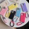 Universal iPhone 17 Pro Max Silicone Case with Lanyard and Suction Cup for Apple 15/14P