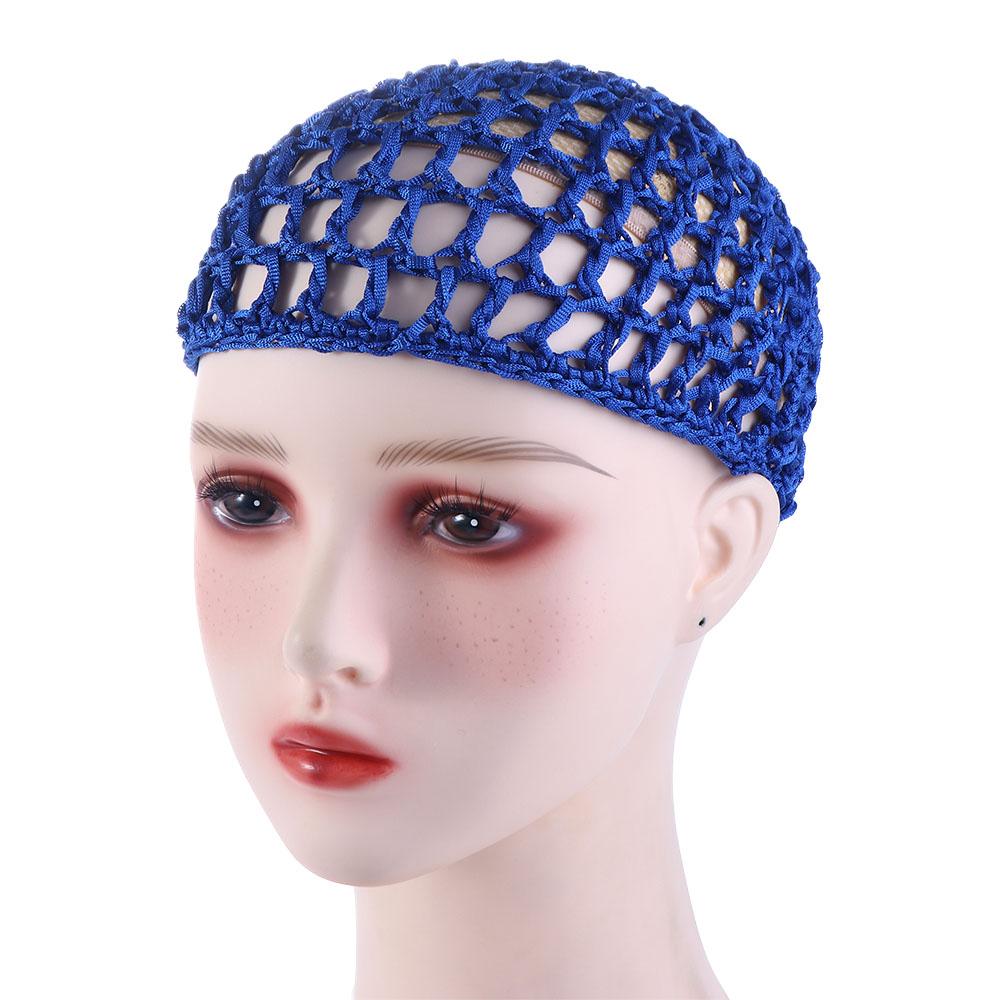 Turbans Multi-color Handmade Sleeping Cover Night Mesh Cap Hair Net Net Hat Snood