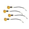 Motorcycle Direction Indicator 4 X Indicator 6V Turn Signal Lamp Amber Motorcycle Turn Signal Light 6 Volt Turn Signal Motorcycle