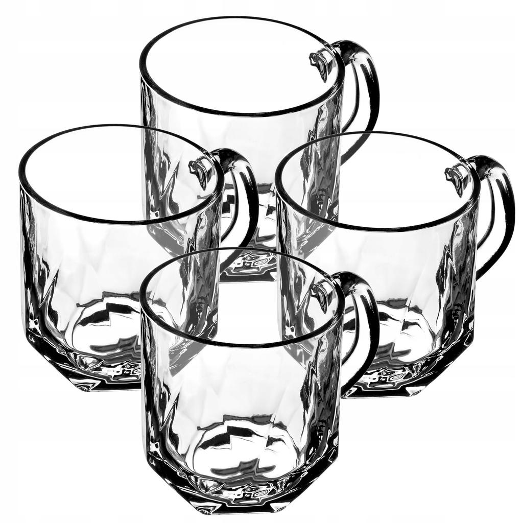 KADAX Vasos 300ml Para Café Té Bebidas Vaso Con Asa Juego
