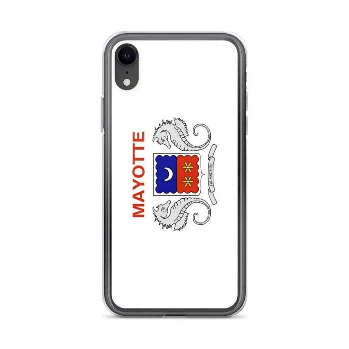 Coque Télephone Drapeau Mayotte - iPhone XR