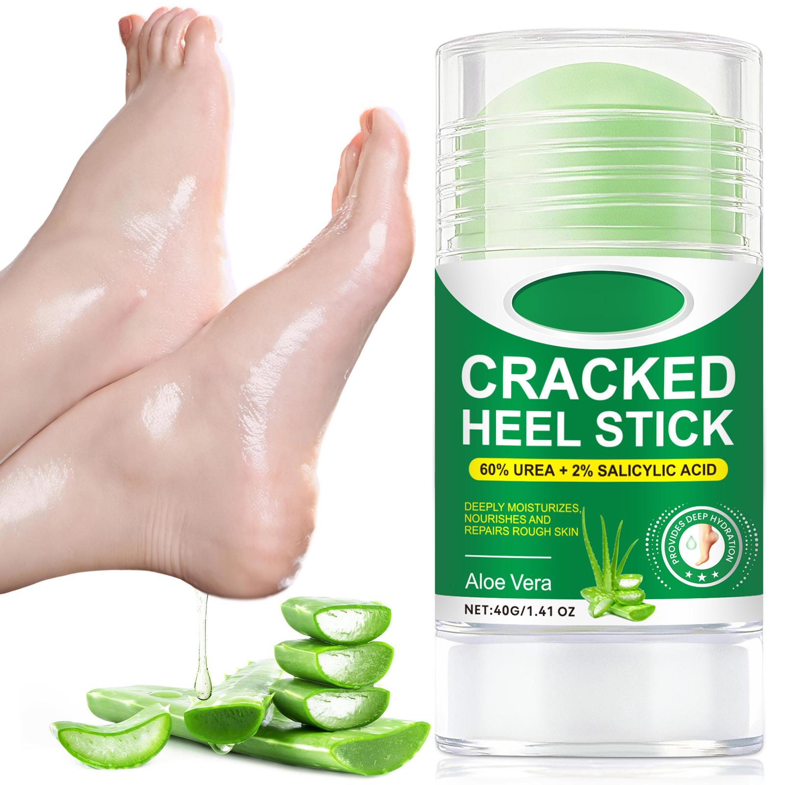 

Aloe Foot Care Stick 40g, Softening Exfoliating Moisturizing Cream Care Stick 40g One Size