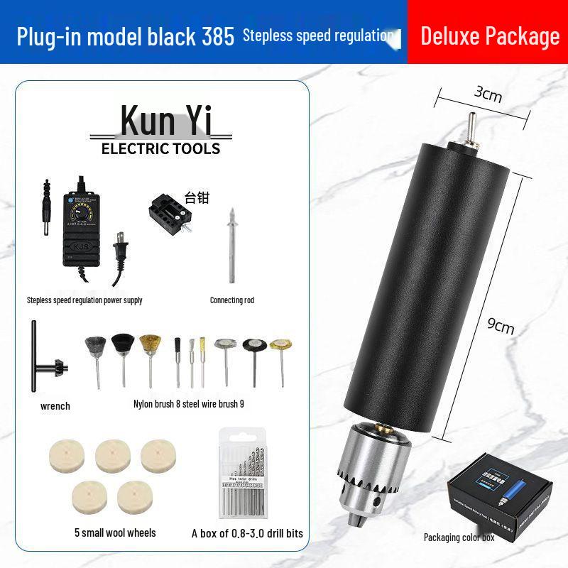 Mini Variable Speed Electric Drill and Grinder for DIY Pearl Hole Punching