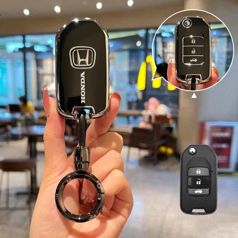 TPU Car modification rear key cover applicable to Honda Hyundai Nissan Infiniti including key pouch CR-V Auto Interior Key Bag egv1