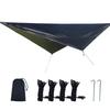 ZISIZ Outdoor Camping Tear-Resistant Sun Shade Tarp
