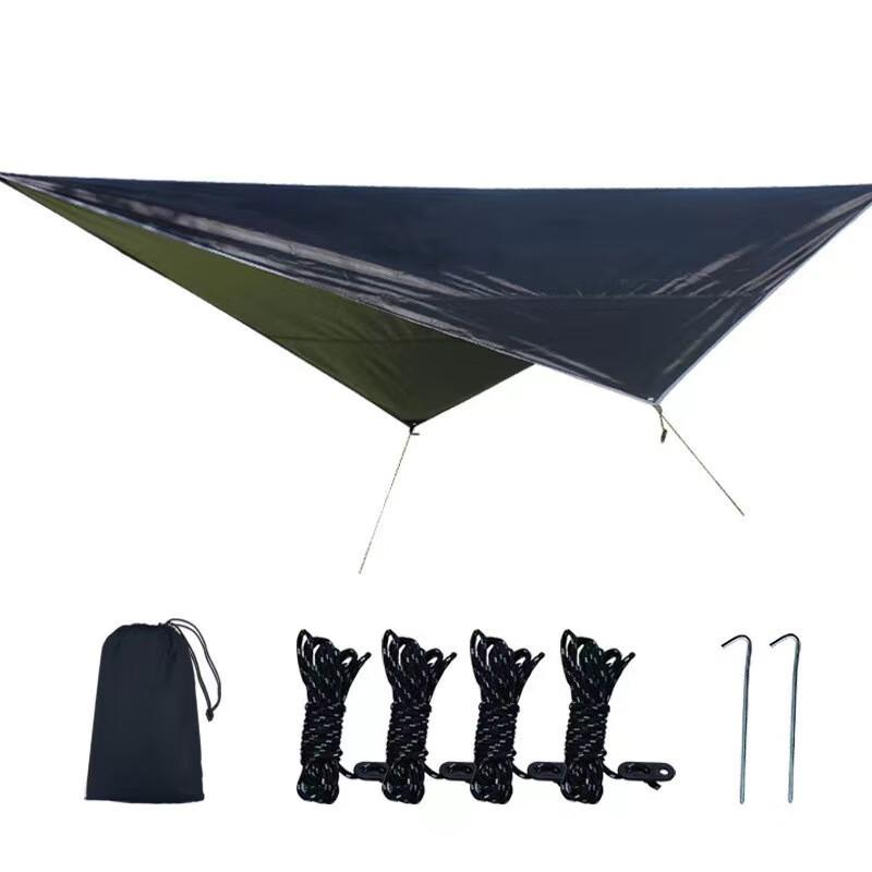 ZISIZ Outdoor Camping Tear-Resistant Sun Shade Tarp