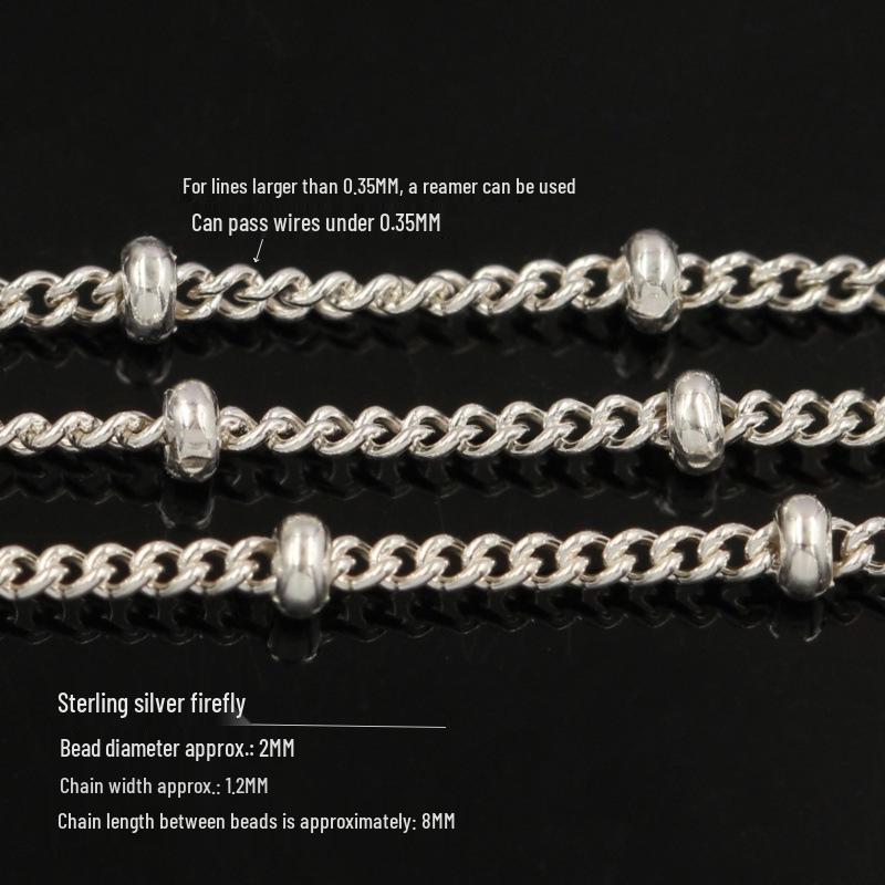 14K Gold Filled Bean, Spacer, Cross, Bead, and Firefly Chain for DIY Jewelry.