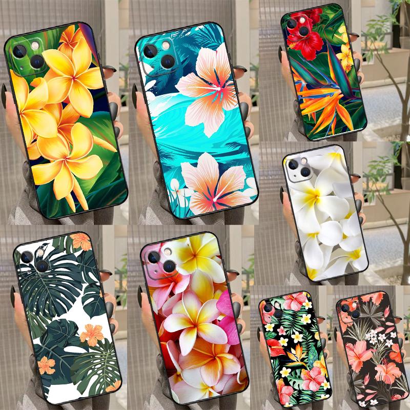 Tropical Paradise Hawaiian Flower Case For Samsung Galaxy M51 M31 M21 M11 M16 M36 M56 M53 M12 M32 M52 M15 M35 M55 M14 M34 M54