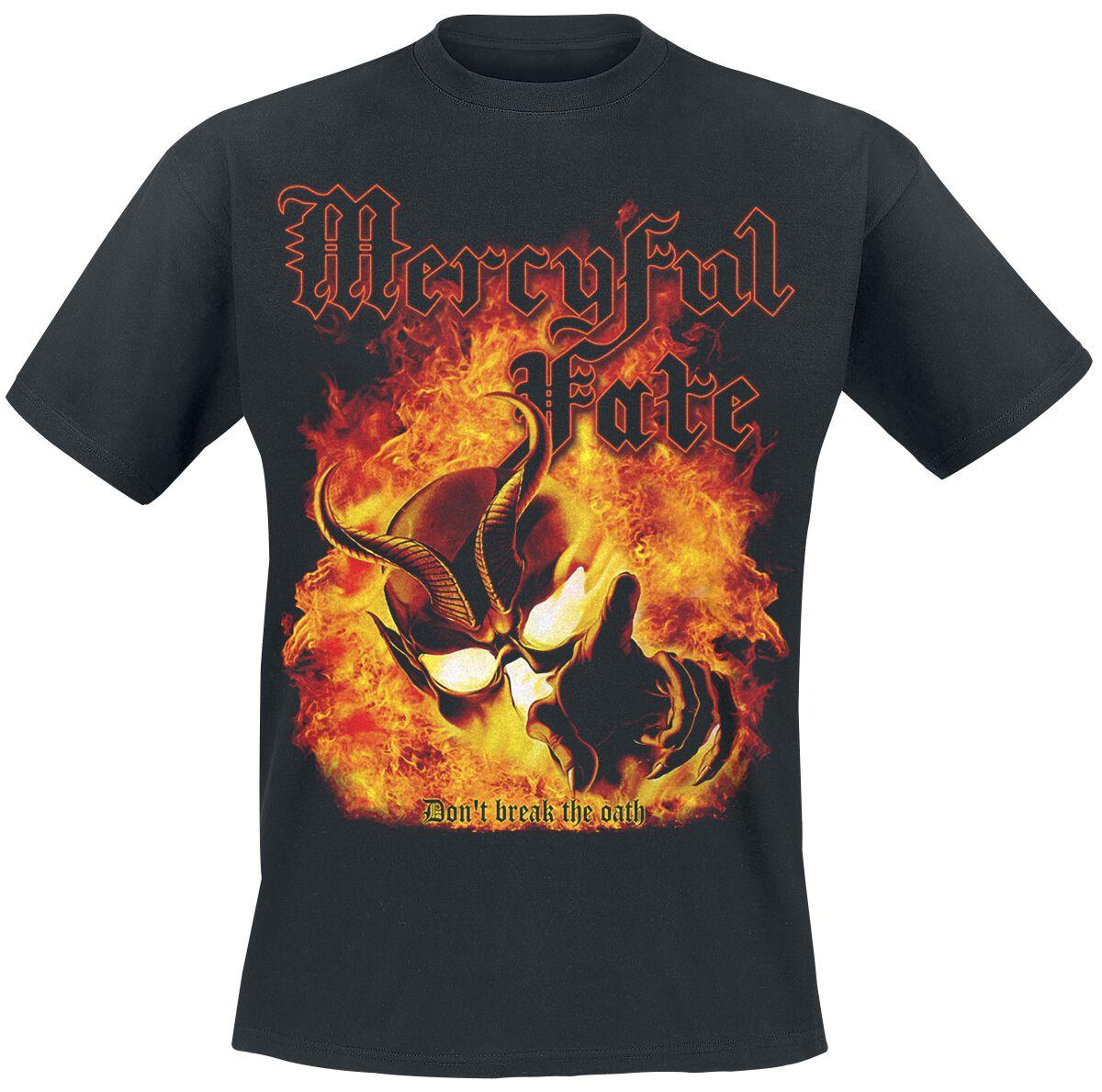 Don t Break The Oath Mercyful Fate Band T-Shirt 100% Cotton Graphic Tee Men Women Summer Streetwear Top S разноцветный
