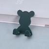 1PCS Bear Double Hooks Without Punching Holes