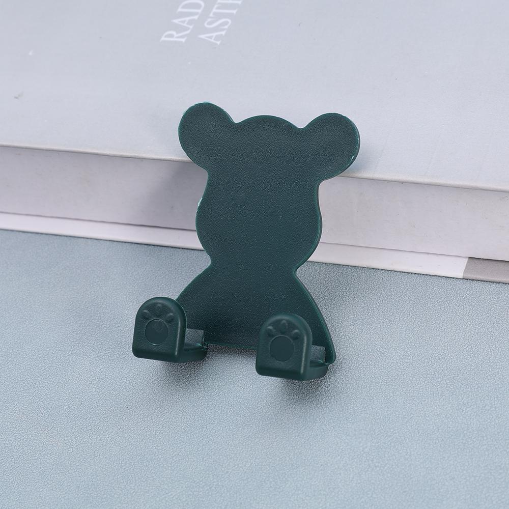 1PCS Bear Double Hooks Without Punching Holes