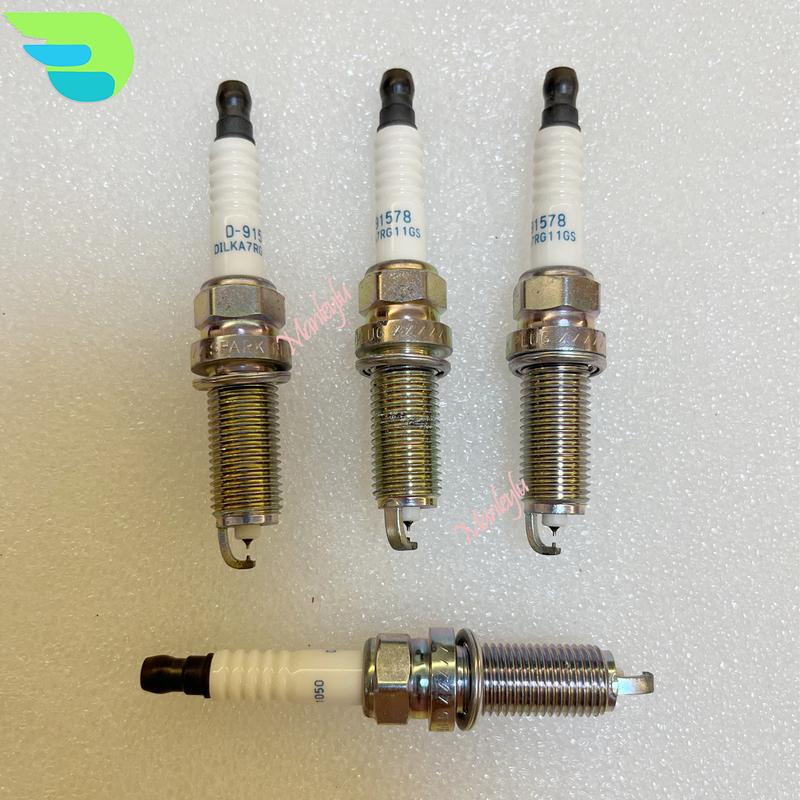 4pcs DOUBLE IRIDIUM Spark Plug For Honda Benz Nissan Mazda Dacia Infiniti Lexus Lotus Subaru Toyota VFXEH22
