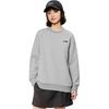 Li Ning Sweatshirts Men's Light Gray Crew Neck Moderate Regular AWDVE41-2