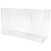 A95I-Countertop Paper Towel Dispenser,Clear Guest Towel Napkin Holder, Suitable For Z-Fold, C-Fold Or Multi-Fold Paper Towels