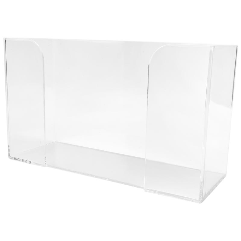 A95I-Countertop Paper Towel Dispenser,Clear Guest Towel Napkin Holder, Suitable For Z-Fold, C-Fold Or Multi-Fold Paper Towels