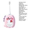 Kids U-Shaped Ultrasonic Electric Toothbrush IPX7 Waterproof Automatic Cartoon Dinosaur Toddlers Boys Girls Rechargeable Toothbrush