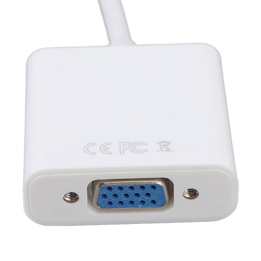HD Multimedia Interface To VGA Adapter ABS 1080P/1.4 Output Plug and Play HD Multimedia Interface To VGA Converter