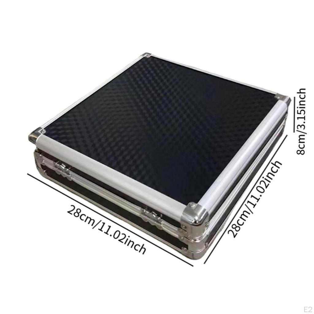 Billiard Balls Storage Box 22 Holder Padded Equipment with Carry Handle Snooker Suitcase