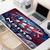 Custom Name Personalized Atletico Madrid Pattern Mousepad, Laptop PC Desk Mat, Decorative Desk Mat for Home Keyboard Pad Gift