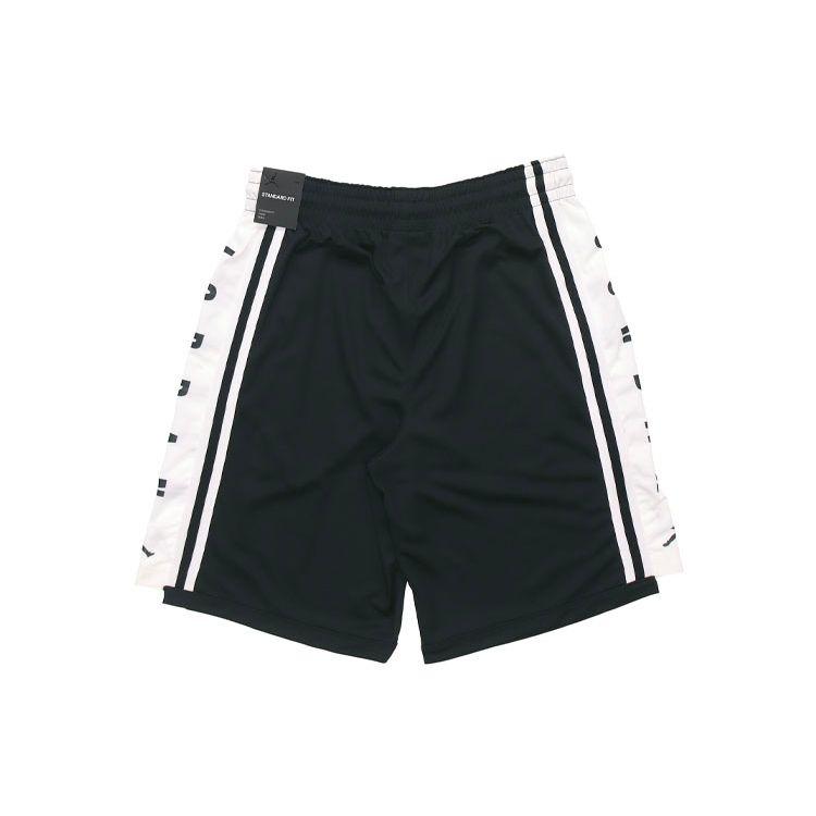 Jordan HBR Quick-Drying Breathable Basketball Shorts Men Bottoms Black White BQ8393-010