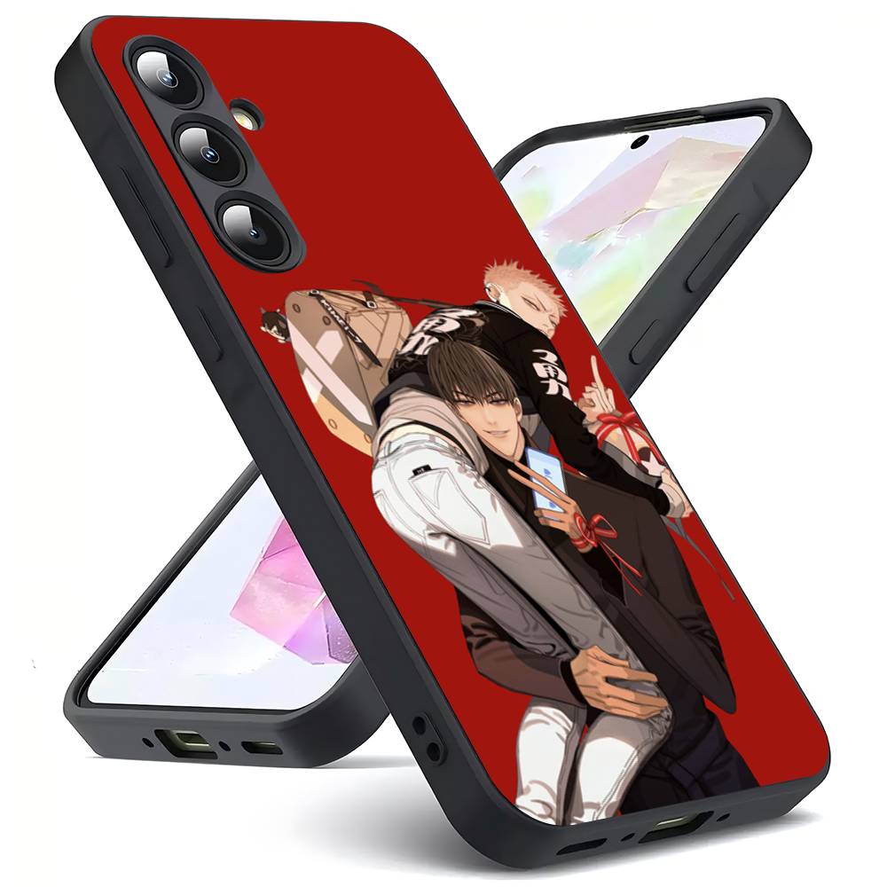 Anime 19 Days For Samsung Galaxy S25 S24 S23 Ultra S22 S21 Plus S20 Black Soft Silicone Protective Case