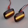 For Toyota Landcruiser Land Cruiser 70 80 100 Series 1998-2007 LED Side Marker Lights Dynamic Turn Signal Lamp Indicator