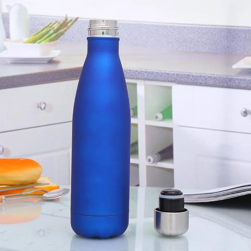 Customized Double-Wall Vacuum Thermos Bottle Sports Bottle Shaker Cup Outdoor Climbing Water Cup Creative Commemorative Gifts