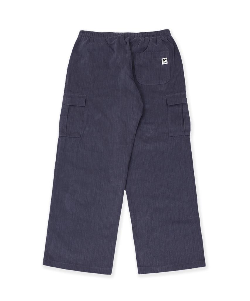 CAMEL WORK No.353 Structured Cargo Pants (Purple)