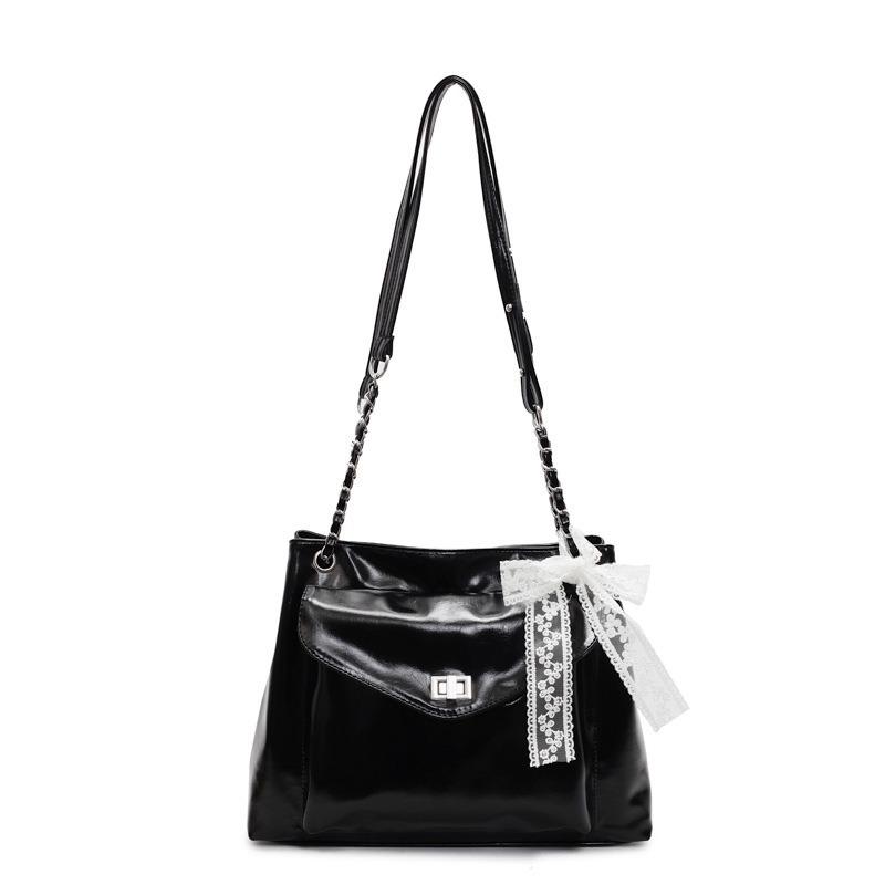 Torba crossbody w stylu koreańskim dla kobiet, wszechstronna torba pod ramię, nowa prosta torba na ramię do dojazdów do pracy na 2025 rok, torba tote o dużej pojemności