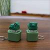 Interactive LED Light Lizard Keychain with Realistic Sounds for Educational and Fun Purposes